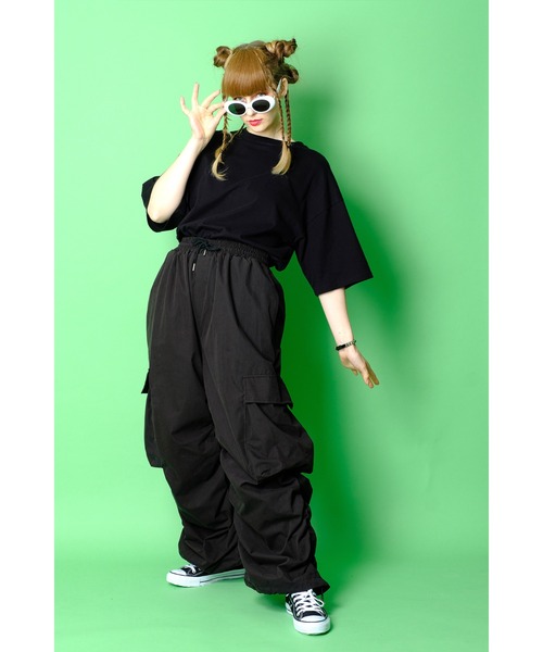 パンツ カーゴパンツ a.p.o.v. -ankoROCKs select- シャーリングカーゴパンツ ankoROCKs select