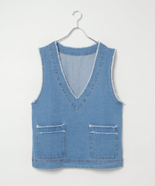 VENCE EXCHANGE ベスト ジレ カラーベスト レディース : ZOZOTOWN