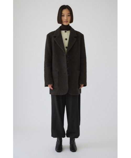 ジャケット・アウター RIM.ARK Mix color shaggy JK BROWN 38 Mix color shaggy JK リムアーク RIM.ARK(リムアーク)｜Mix color