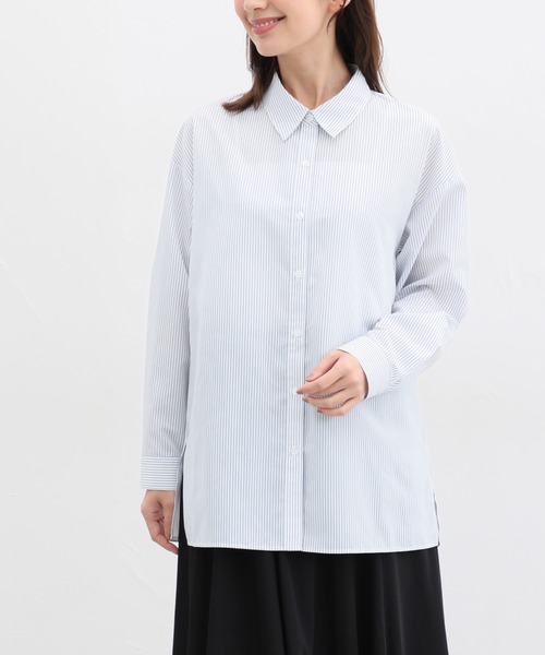 ニット セーター KNIT BUSTIER LONG  SHIRTS/ニットビスチェロングシャツ レディース Honeys ニット セーター シャツ付ビスチェニット レディース