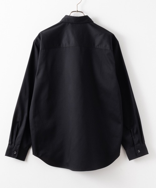 Dickies シーナ&ロケッツ　ワークシャツ　M （Ｌ）　新品　黒 Dickies シャツ 別注ツイルワークシャツ メンズ レディース