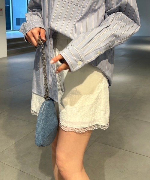 パンツ レーストリムショートパンツ（ZOZO限定 adidas originals