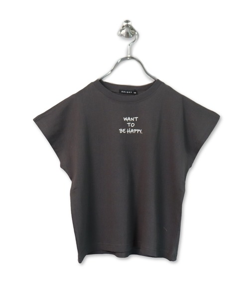 ZIーON tシャツ オーバーサイズ プリント ドルマンスリーブT