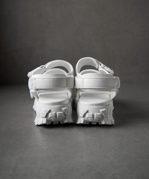 【CLEL】ハイソール 合皮 スニーカーサンダル CLEL】High-sole Sneaker Sandals/ハイソール 合皮 スニーカー