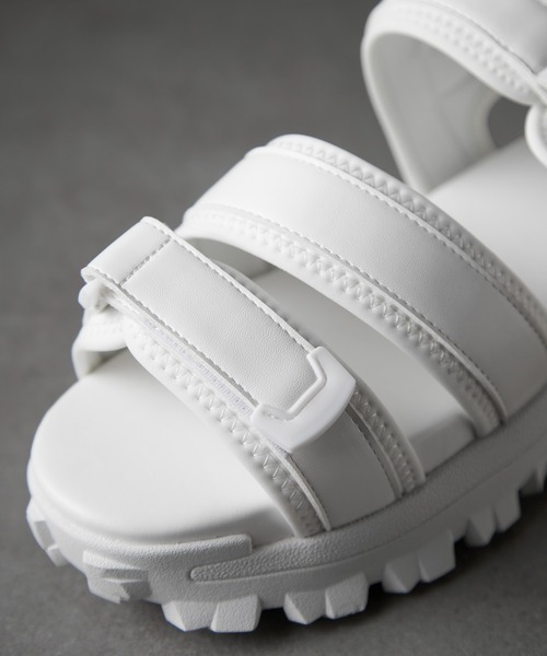 CLEL サンダル 「CLEL」High-sole Sneaker Sandals/ハイソール