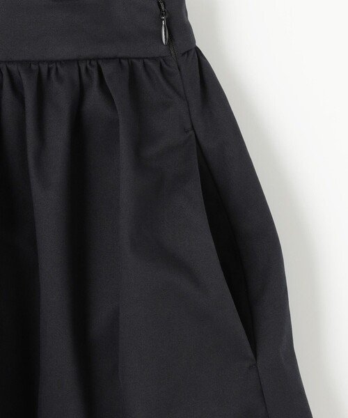 スカート 「Nave・otona MUSE別注」バックサテンフレアスカート  