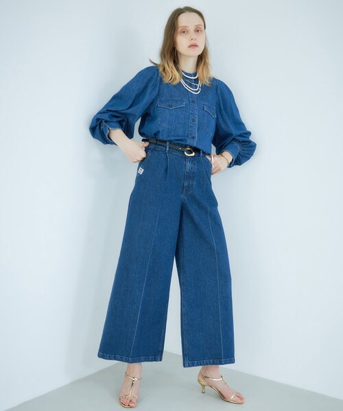 Rie Miller ジーンズ デニム デニムパンツ 「RM denim」ワイド