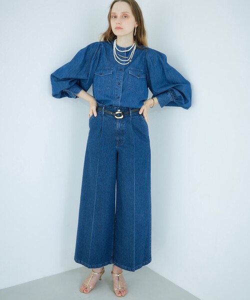 Rie Miller ジーンズ デニム デニムパンツ 「RM denim」ワイド