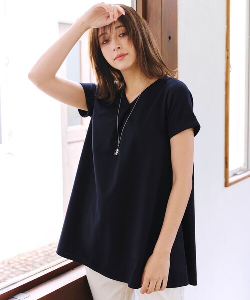 Tiaclasse tシャツ 「UVカット・吸水速乾」 “きれい見え” バック