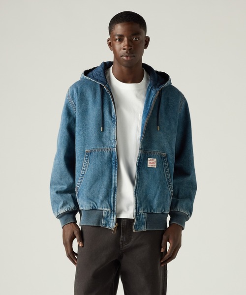 Levi's（リーバイス） パーカー WORKWEAR POTRERO デニム フーディー