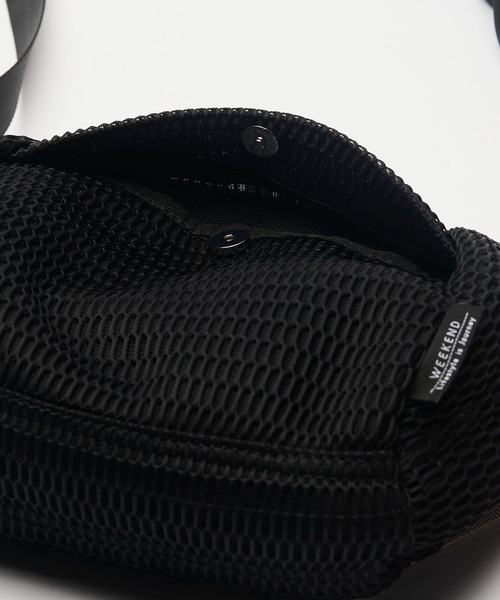 エディータ 洗濯機で 洗える ボディバッグ ブラック【Lサイズ】 洗濯機で洗えるWashable body bag L / Dia [edt-120] | EDITA．