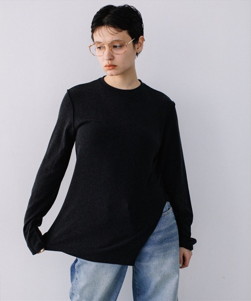 tシャツ slit L/S tee レディース