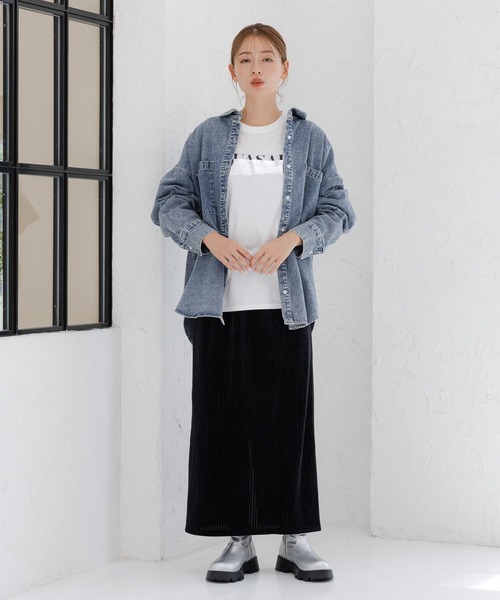 スカート NA FS45918 脇ゴムAラインスカート｜医療用白衣・介護ユニフォーム・事務
