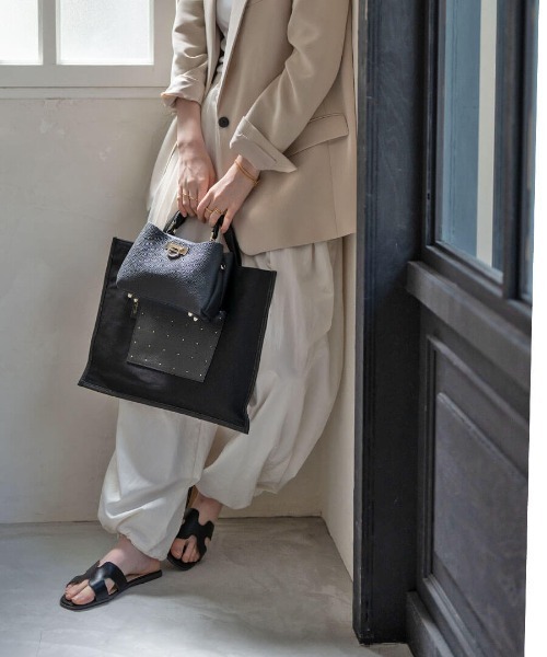 トートバッグ Lesche レスチェ「第2世代・改良版」 レディース メンズ