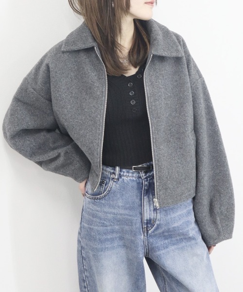 Reurie'（レウリィ） ブルゾン アウター レディース : ZOZOTOWN Yahoo