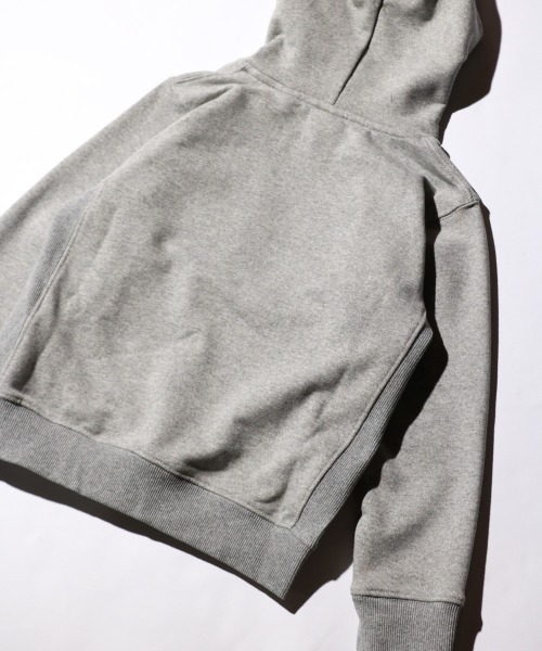 パーカー NANGA/ナンガ ECO HYBRID BOX LOGO KIDS SWEAT HOODIEエコハイブリットボックスロゴフーディキッズの画像