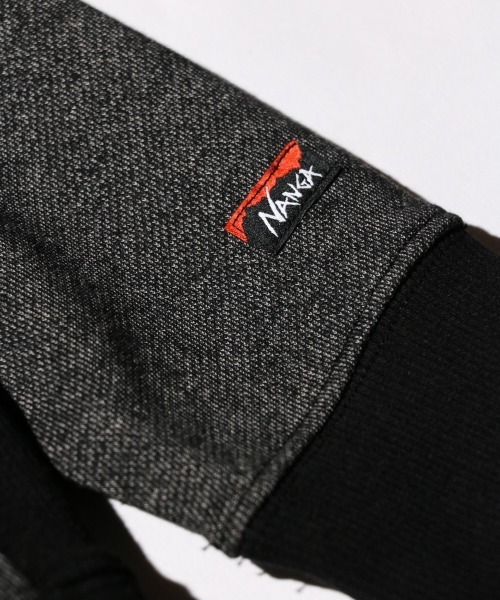 パーカー NANGA/ナンガ ECO HYBRID BOX LOGO KIDS SWEAT HOODIEエコハイブリットボックスロゴフーディキッズの画像