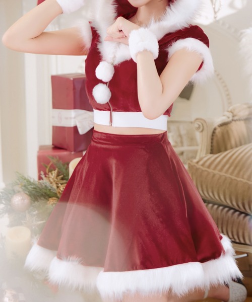 sugar nine コスプレ セットアップバニーフレアサンタコスプレ