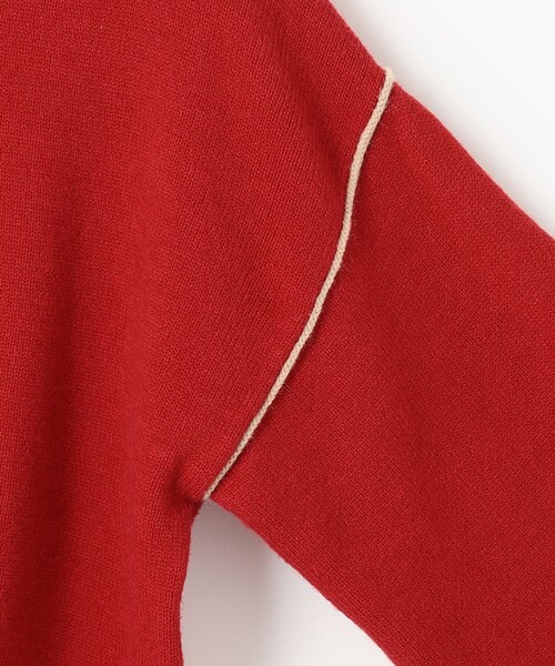 any SiS セットアップ 「洗える・2SET」ボリューム ニット × スエード  