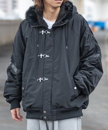 FN buckle wool jacketファイヤーマンバックルウールジャケット セール】Fireman Buckle N-2B Jacket/オーバーサイズ ファイヤーマン
