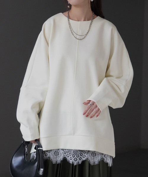 HUG.U（ハグユー） トレーナー スウェット シワになりにくい