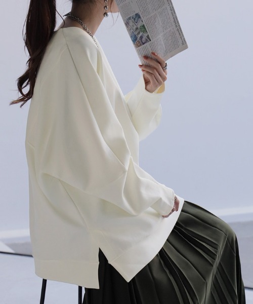 HUG.U（ハグユー） トレーナー スウェット シワになりにくい