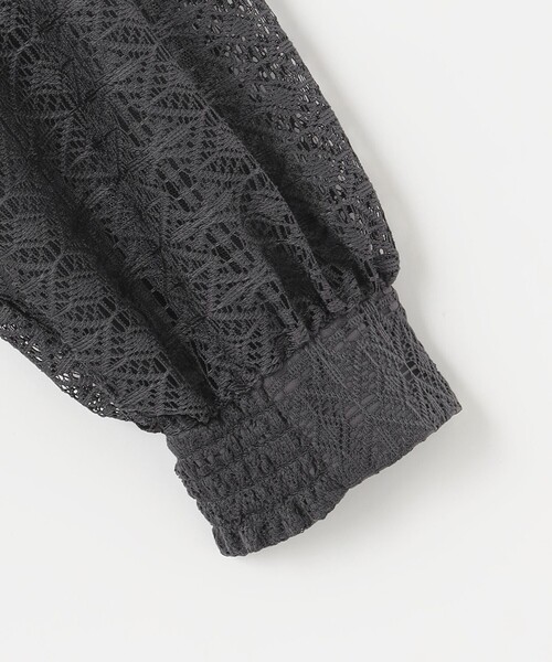 any SiS ブラウス シャツ 「洗える」ラッフルレース トップス
