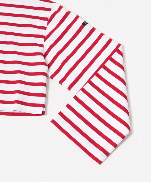 tシャツ 「別注」Le minor×UR　Border cropped T-shirts レディース 別注』Le minor×UR Border cropped T-shirts[UWA4-124170F-A