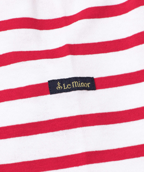 『別注』Le minor×UR　Border cropped T-shirts Le Minor tシャツ 「別注」Le minor×UR Border cropped T-shirts