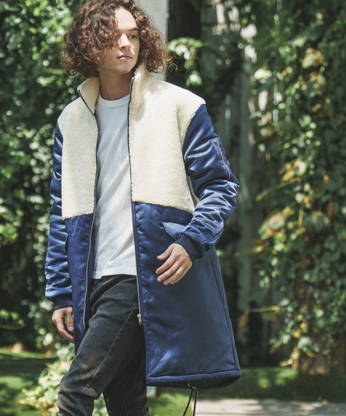 CAMBIO コート CAMBIO 「CAMBIO」 コート L ネイビー メンズ : ZOZOTOWN Yahoo