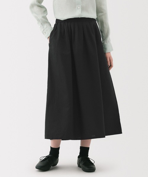 オーガニックコットン Mサイズ ロングスカート Amazon.co.jp: [ オペークドットクリップ ] マキシ・ロング