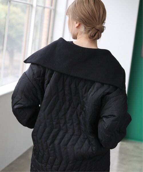 「RAY CASSIN」 キルティングブルゾン FREE カーキ レディース_画像3