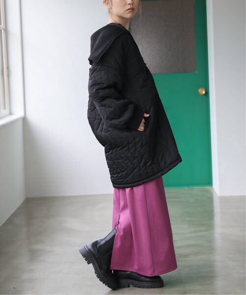 「RAY CASSIN」 キルティングブルゾン FREE カーキ レディース_画像5