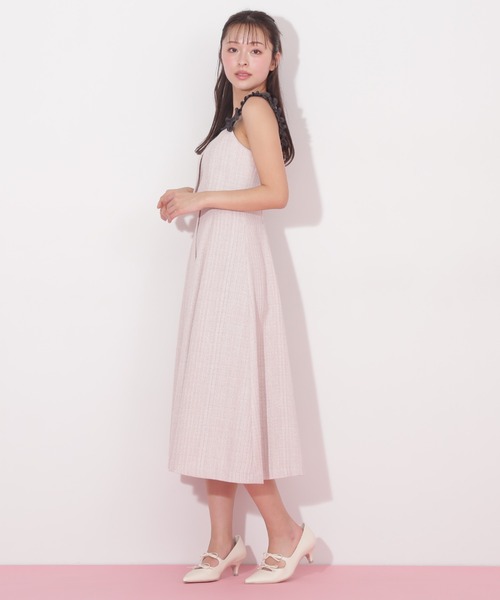 新品未使用 JILLSTUART フリルショルダージャンスカ グレー 新品未使用 JILLSTUART フリルショルダージャンスカ グレー