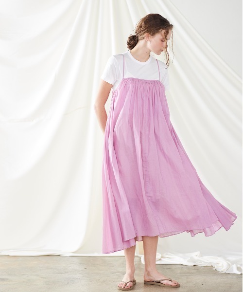 WALANCE オーガニックコットン2way キャミドレス organic cotton 2way camisole dress – WALANCE OFFICIAL ONLINE