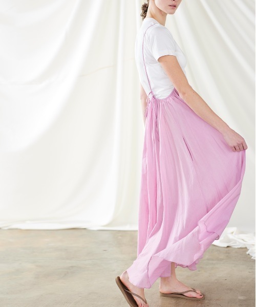 WALANCE ワンピース organic cotton 2way camisole dress