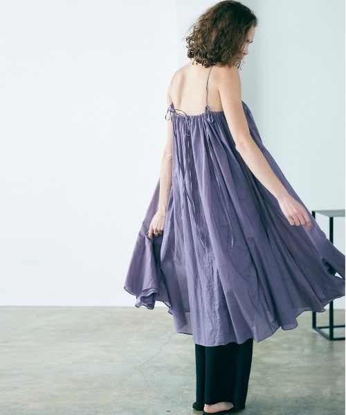WALANCE オーガニックコットン2way キャミドレス organic cotton 2way camisole dress – WALANCE OFFICIAL ONLINE
