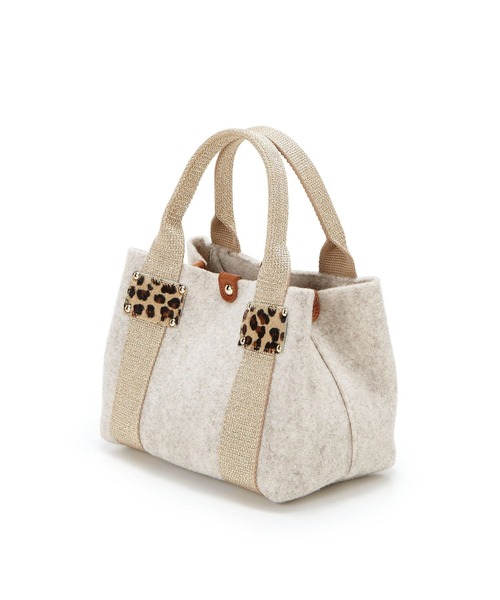 「TREASURE TOPKAPI」 ハンドバッグ FREE ライトグレー レディース_画像3