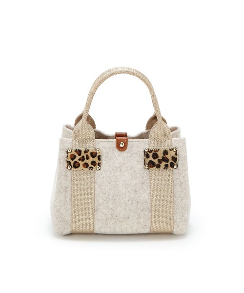 「TREASURE TOPKAPI」 ハンドバッグ FREE ライトグレー レディース_画像4