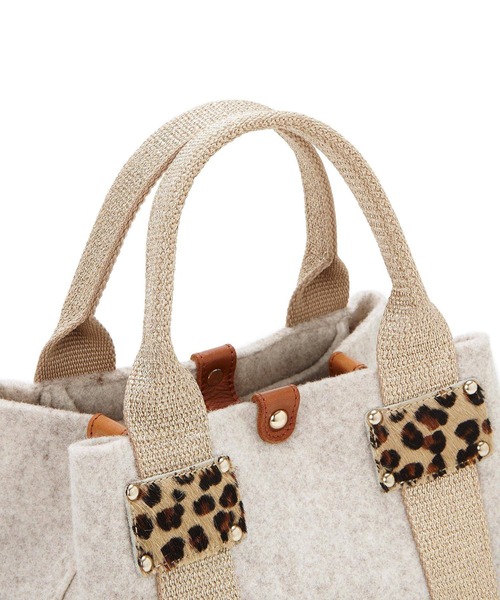 「TREASURE TOPKAPI」 ハンドバッグ FREE ライトグレー レディース_画像6