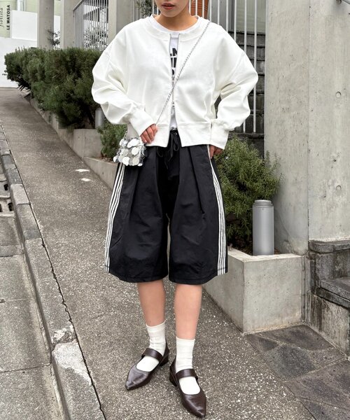 【みーにょ】新品未使用 etsinta/エシンタ etsinta パンツ 「etsinta／エシンタ」リメイクジャージーハーフ