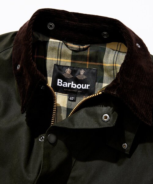 Barbour 「Barbour」 ブルゾン 38 ブラウン メンズ : ZOZOTOWN