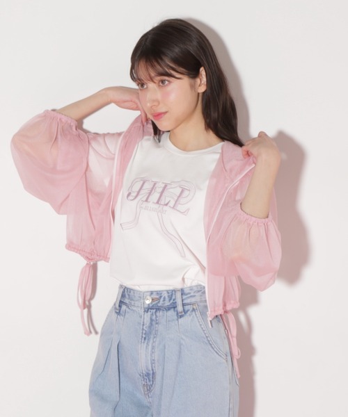 「JILL STUART」 プルオーバーパーカー FREE ピンク レディース JILL by STUART 「JILL STUART」 プルオーバーパーカー FREE