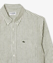 シャツ リネンストライプ 長袖シャツ メンズ レディース｜ZOZOTOWN Yahoo!店