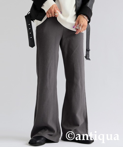 [antiqua] ботинки cut брюки L черный женский 