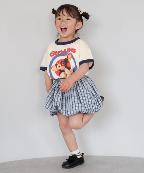 スカート 「3-10才対応」「Better Together」チェック柄バルーンスカート キッズ 子供服 女の子 | BONJOUR SAGAN enfant | 09