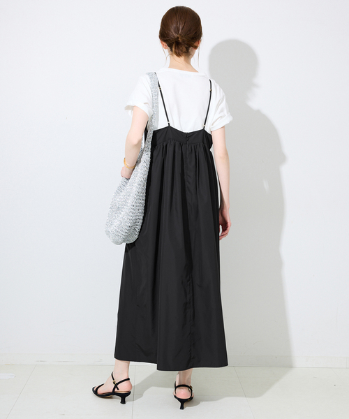 SLOBE IENA（スローブイエナ）の「タフタ ギャザーキャミ