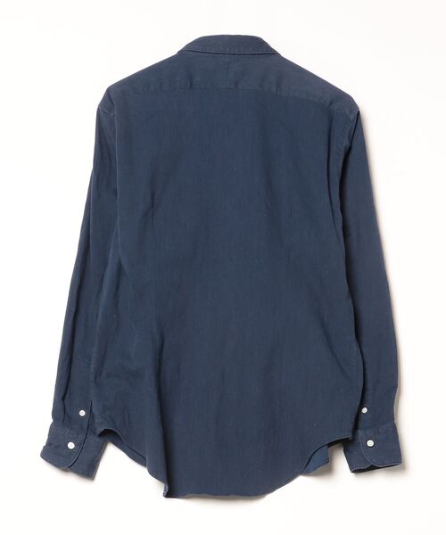 BARNEY'S NEW YORK 濃紺 長袖シャツ BARNEYS NEWYORK 「BARNEYS NEWYORK」 長袖シャツ X-LARGE