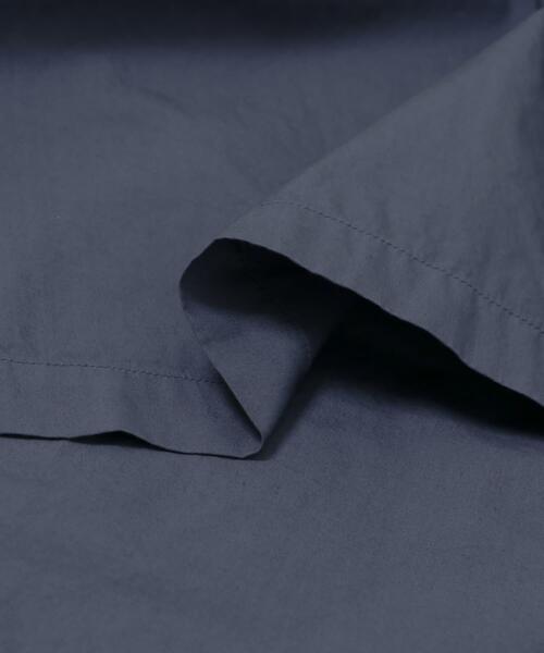 ATON（エイトン） シャツ 半袖 ATON COTTON LAWN OS SHORT-SLEEVE