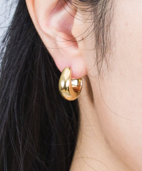 TOM WOOD ピアス 「TOMWOOD」ice hoop small アイスフープ